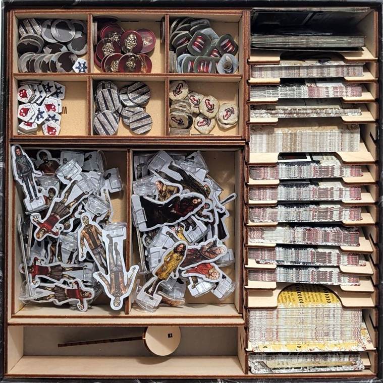 Dead of Winter, complete + wooden organizer